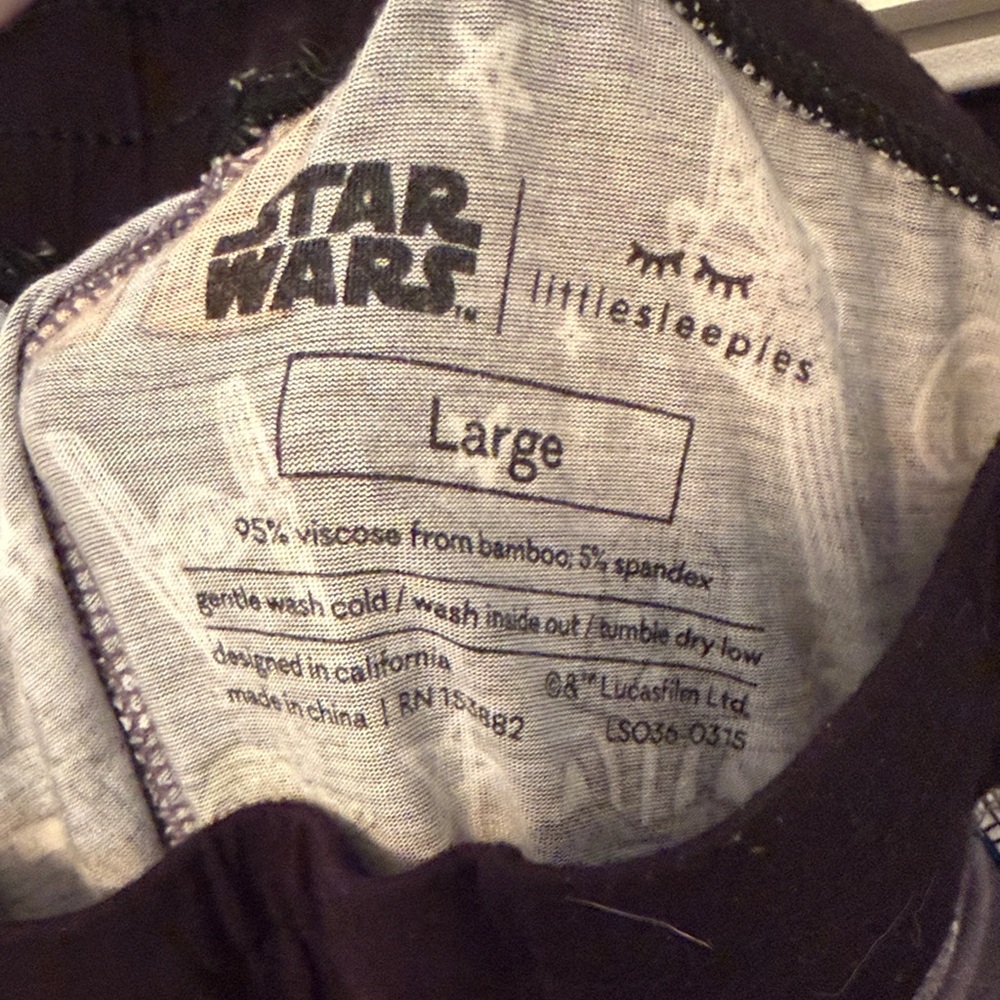 Little Sleepies Original Star Wars Patterned Pajama Pants - Picture 3 of 4